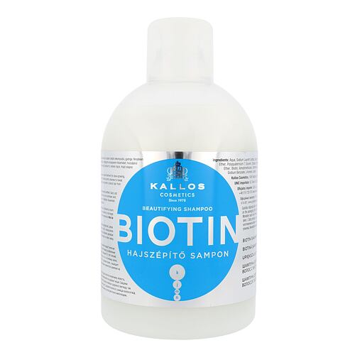 Shampoo Kallos Cosmetics Biotin 1000 ml
