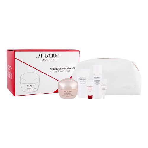 Tagescreme Shiseido Benefiance Wrinkle Resist 24 Day Cream SPF15 50 ml Beschädigte Schachtel Sets