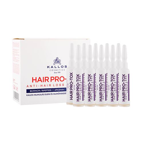 Soin anti-chute  Kallos Cosmetics Hair Pro-Tox Ampoule 10x10 ml boîte endommagée