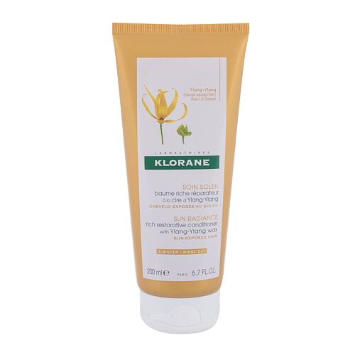  Après-shampooing Klorane Ylang-Ylang Wax Sun Radiance 200 ml