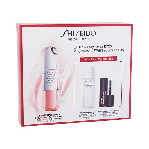 Crème contour des yeux Shiseido Bio-Performance LiftDynamic Eye Treatment 15 ml Sets