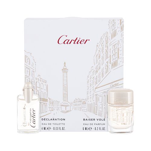 Eau de Toilette Cartier Mini Set 4 ml Beschädigte Schachtel Sets