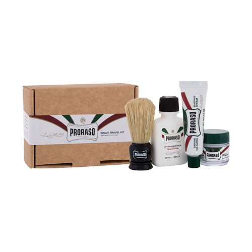 Baume après-rasage PRORASO Shave Travel Kit 25 ml boîte endommagée Sets