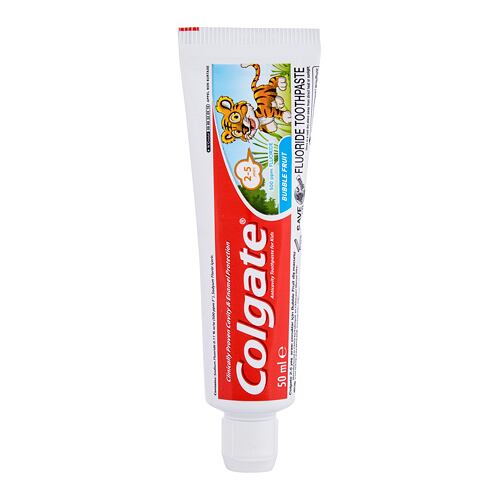 Dentifrice Colgate Kids Bubble Fruit 2-5 50 ml boîte endommagée