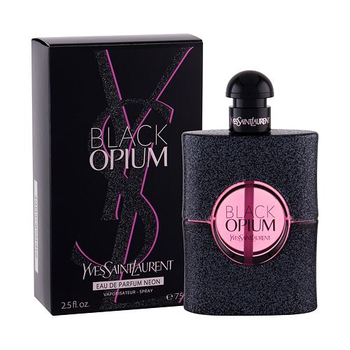 Eau de parfum Yves Saint Laurent Black Opium Neon 75 ml boîte endommagée