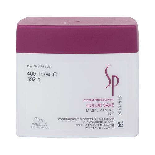 Haarmaske Wella Professionals SP Color Save 400 ml Beschädigte Verpackung