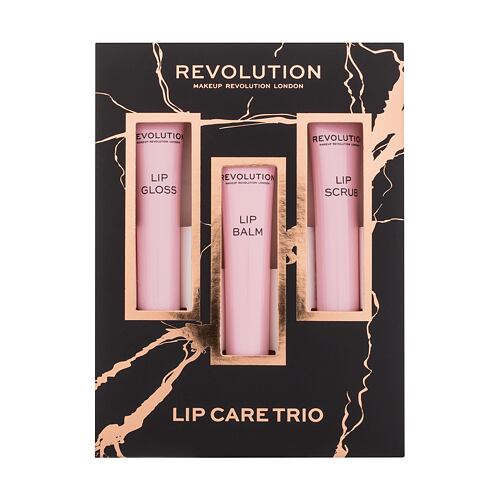 Lippenbalsam Makeup Revolution London Lip Care Trio 8 ml Beschädigte Schachtel Sets