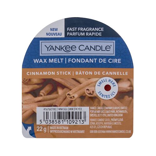 Fondant de cire Yankee Candle Cinnamon Stick 22 g emballage endommagé