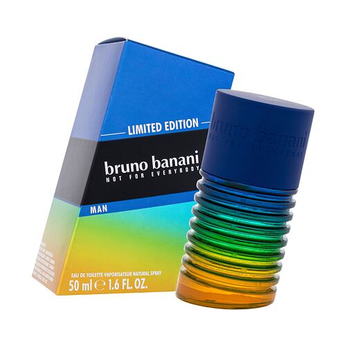 Eau de toilette Bruno Banani Man Limited Edition 50 ml boîte endommagée
