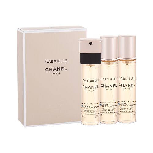 Eau de parfum Chanel Gabrielle Recharge 3x20 ml boîte endommagée