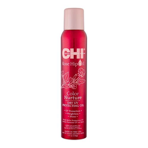 Huile Cheveux Farouk Systems CHI Rose Hip Oil Color Nurture 150 g flacon endommagé