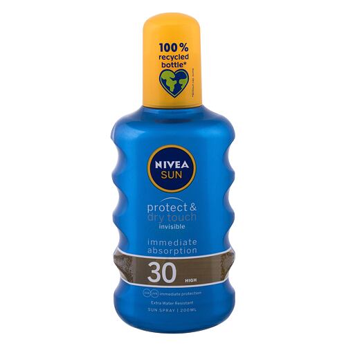 Soin solaire corps Nivea Sun Protect & Dry Touch Invisible Spray SPF30 200 ml