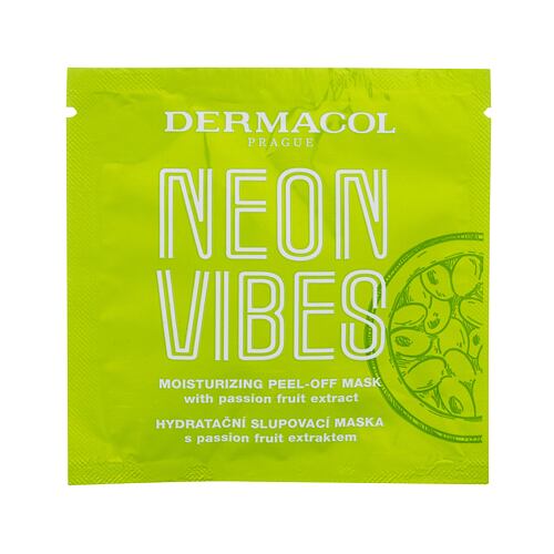 Masque visage Dermacol Neon Vibes Moisturizing Peel-Off Mask 8 ml