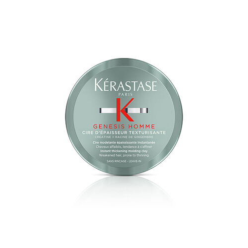 Crème pour cheveux Kérastase Genesis Homme Thickening Molding Clay 75 ml