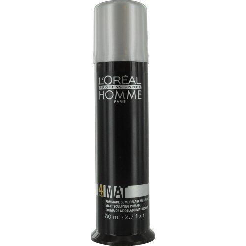 Gel cheveux L'Oréal Professionnel Homme Mat 80 ml flacon endommagé