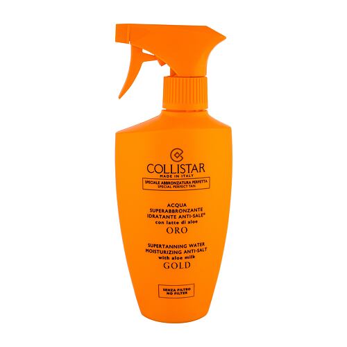 Soin solaire corps Collistar Special Perfect Tan Supertanning Water Moisturizing Anti-Salt Gold 400 