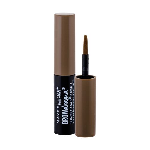 Poudre Sourcils Maybelline Brow Drama Shaping Chalk 1 g 120 Medium Brown