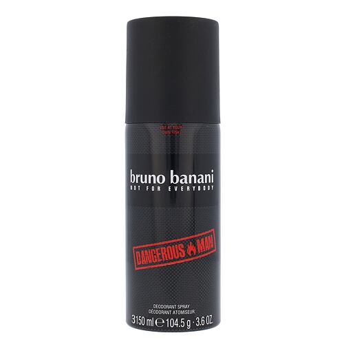 Déodorant Bruno Banani Dangerous Man 150 ml flacon endommagé