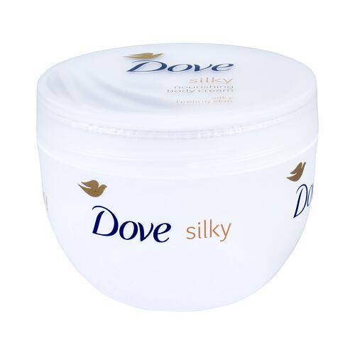 Körpercreme Dove Silky Nourishment 300 ml Beschädigte Verpackung