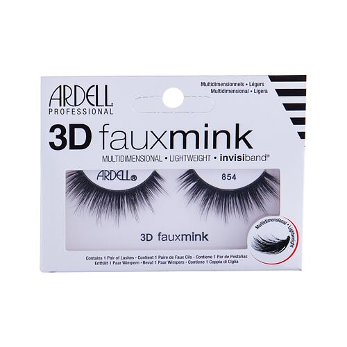 Faux cils Ardell 3D Faux Mink 854 1 St. Black