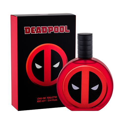 Eau de toilette Marvel Deadpool 100 ml boîte endommagée