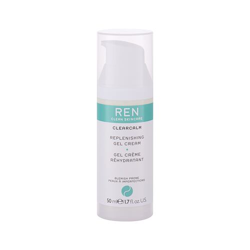 Crème de jour REN Clean Skincare Clearcalm 3 Replenishing 50 ml