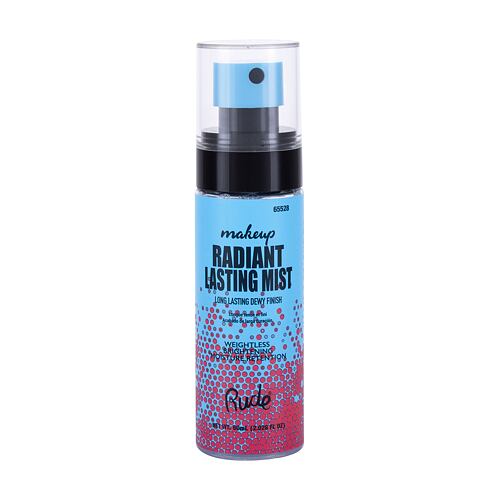 Fixateur de maquillage Rude Cosmetics Radiant Lasting Makeup Mist 60 ml