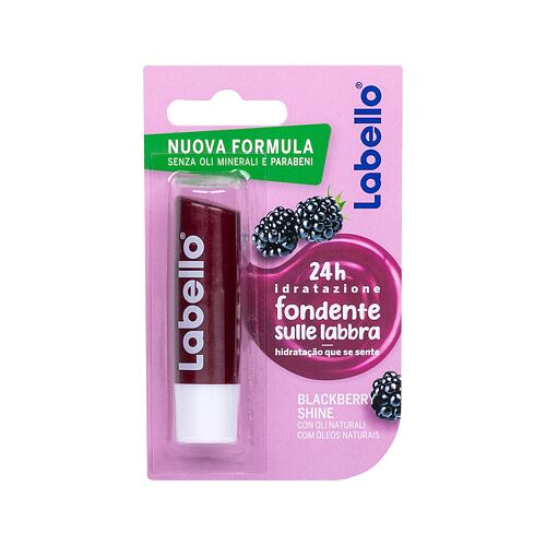Baume à lèvres Labello Melt-In 4,8 g Blackberry Shine emballage endommagé