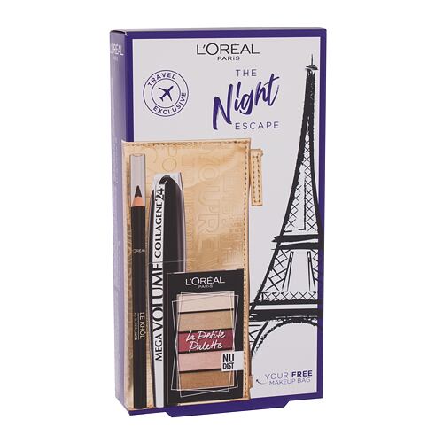 Mascara L'Oréal Paris The Night Escape 9 ml Mega Black Sets