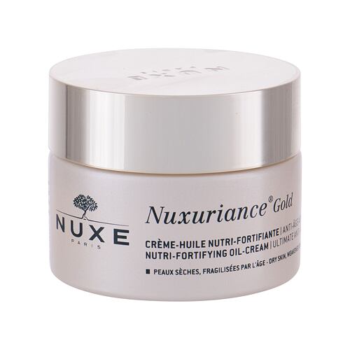 Crème de jour NUXE Nuxuriance Gold Nutri-Fortifying Oil-Cream 50 ml boîte endommagée