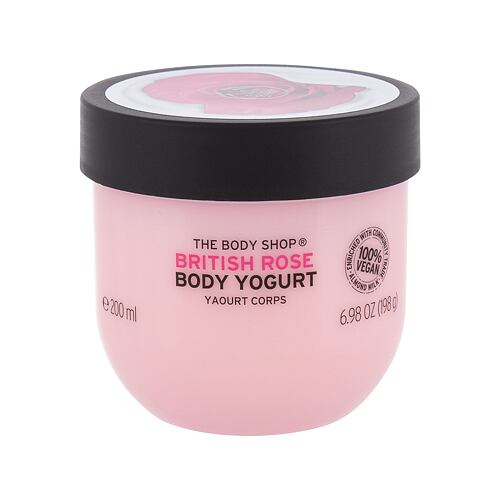 Körperbalsam The Body Shop British Rose Body Yogurt 200 ml