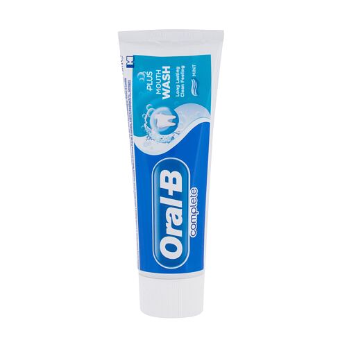Zahnpasta  Oral-B Complete Plus Extra White Cool Mint 75 ml Beschädigte Schachtel