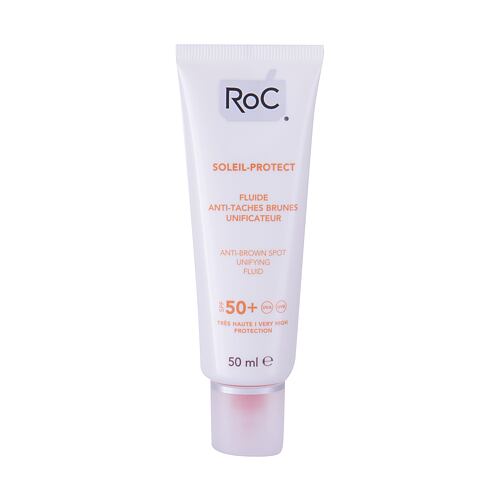 Sonnenschutz fürs Gesicht RoC Soleil-Protect Anti-Brown Spot SPF50+ 50 ml Beschädigte Schachtel