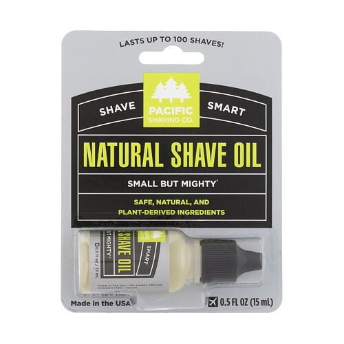 Gel de rasage Pacific Shaving Co. Shave Smart Natural Shave Oil 15 ml