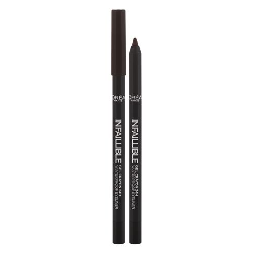 Kajalstift L'Oréal Paris Infaillible Gel Crayon Waterproof Eyeliner 1,2 g 003 Browny Crush