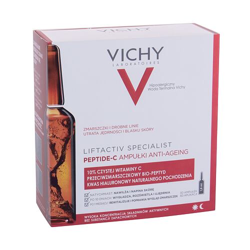 Sérum visage Vichy Liftactiv Peptide-C Anti-Aging Ampoules 54 ml boîte endommagée