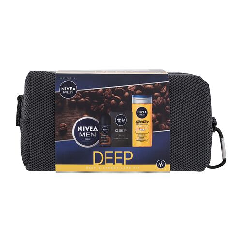 Rasierwasser Nivea Men Deep Deep & Energy Care Kit 100 ml Sets