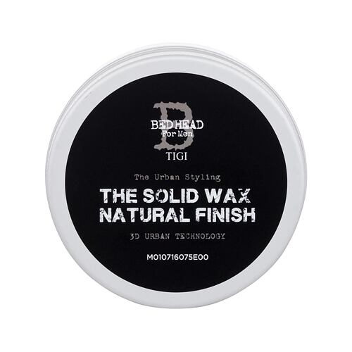 Cire à cheveux Tigi Bed Head Men The Solid Wax Natural Finish 85 g