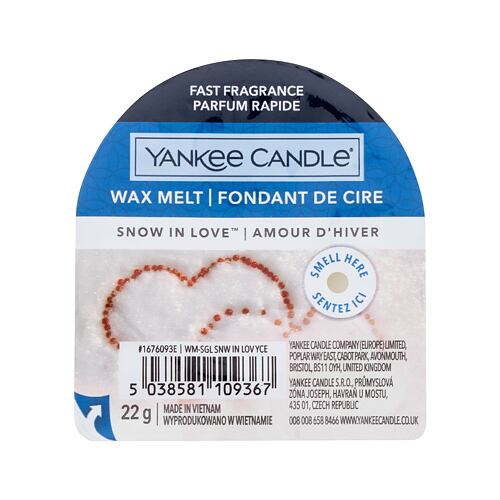 Duftwachs Yankee Candle Snow In Love 22 g