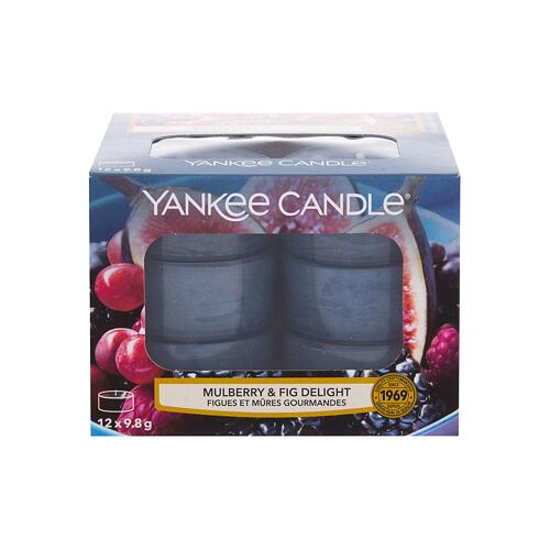 Duftkerze Yankee Candle Mulberry & Fig Delight 117,6 g Beschädigte Schachtel
