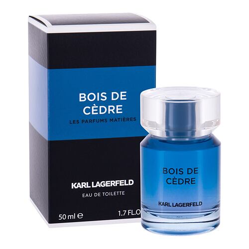 Eau de Toilette Karl Lagerfeld Les Parfums Matières Bois de Cedre 50 ml Beschädigte Schachtel
