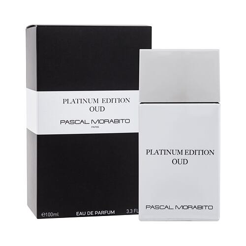 Eau de parfum Pascal Morabito Platinum Edition Oud 100 ml boîte endommagée