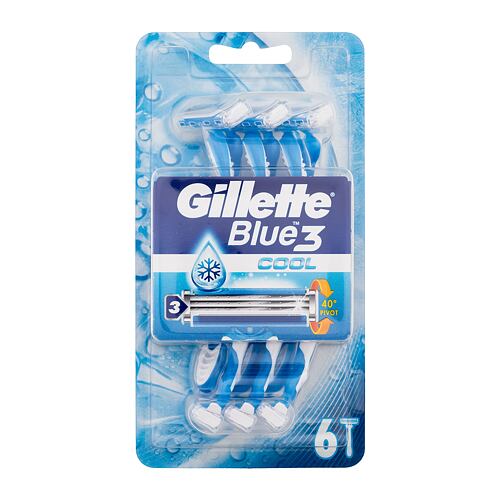 Rasierer Gillette Blue3 Cool 6 St.