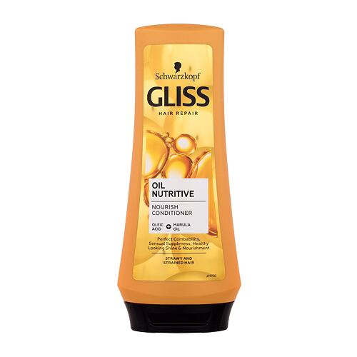  Après-shampooing Schwarzkopf Gliss Oil Nutritive Conditioner 200 ml