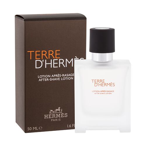 Rasierwasser Hermes Terre d´Hermès 50 ml Beschädigte Schachtel