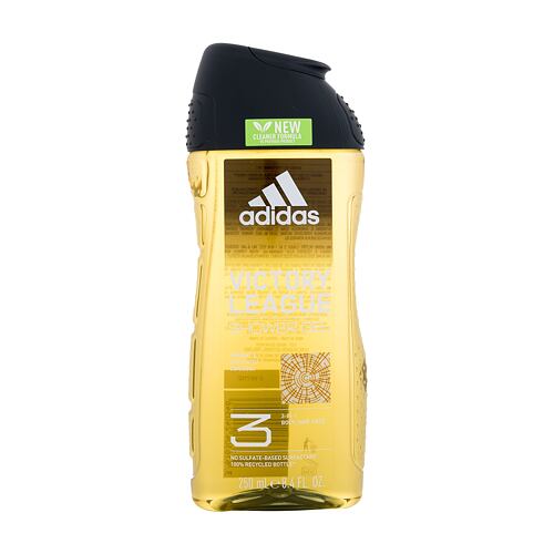 Gel douche Adidas Victory League Shower Gel 3-In-1 New Cleaner Formula 250 ml
