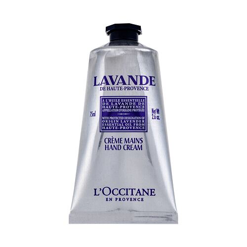 Crème mains L'Occitane Lavender 75 ml boîte endommagée