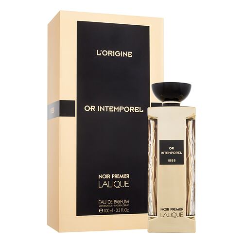 Eau de Parfum Lalique Noir Premier Collection Or Intemporel 100 ml Beschädigte Schachtel