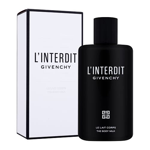 Lait corps Givenchy L'Interdit 200 ml boîte endommagée