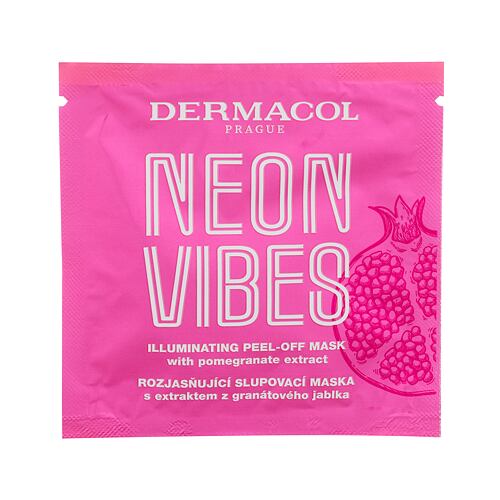 Masque visage Dermacol Neon Vibes Illuminating Peel-Off Mask 8 ml